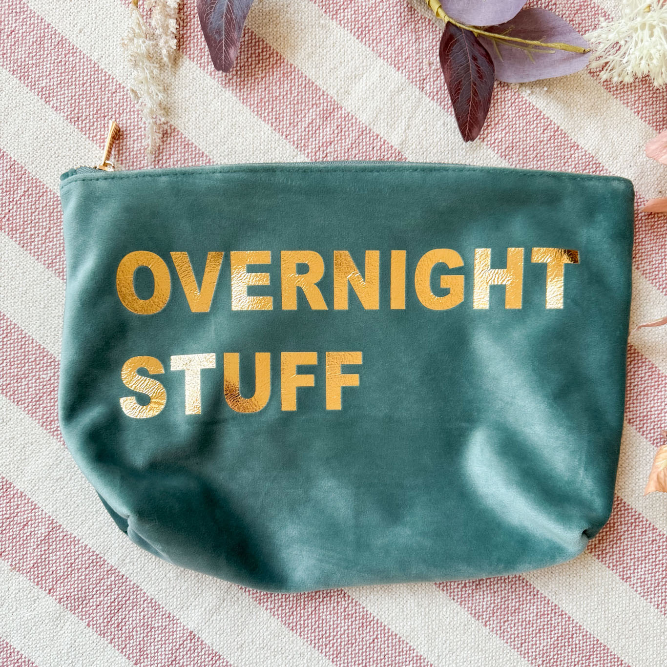 VELVET POUCH SECOND/ SAMPLE