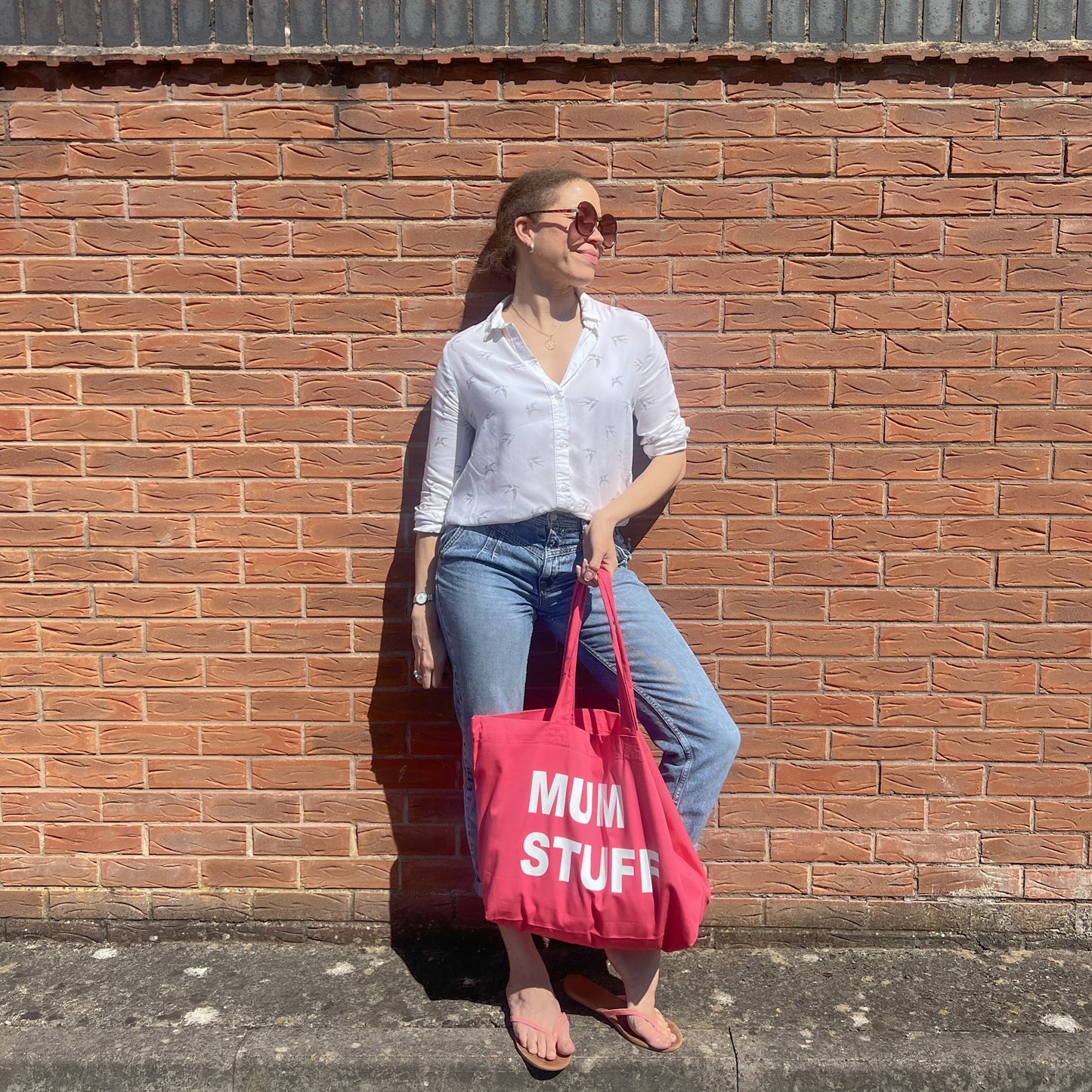 PERSONALISED PINK TOTE BAG