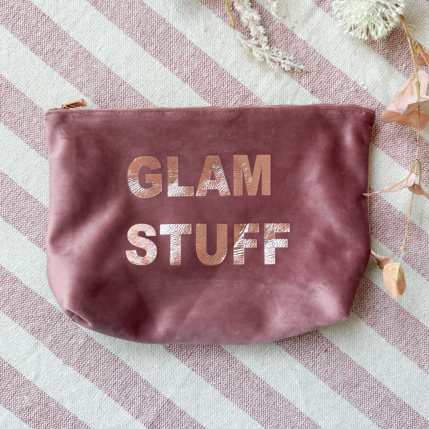 VELVET POUCH SECOND/ SAMPLE