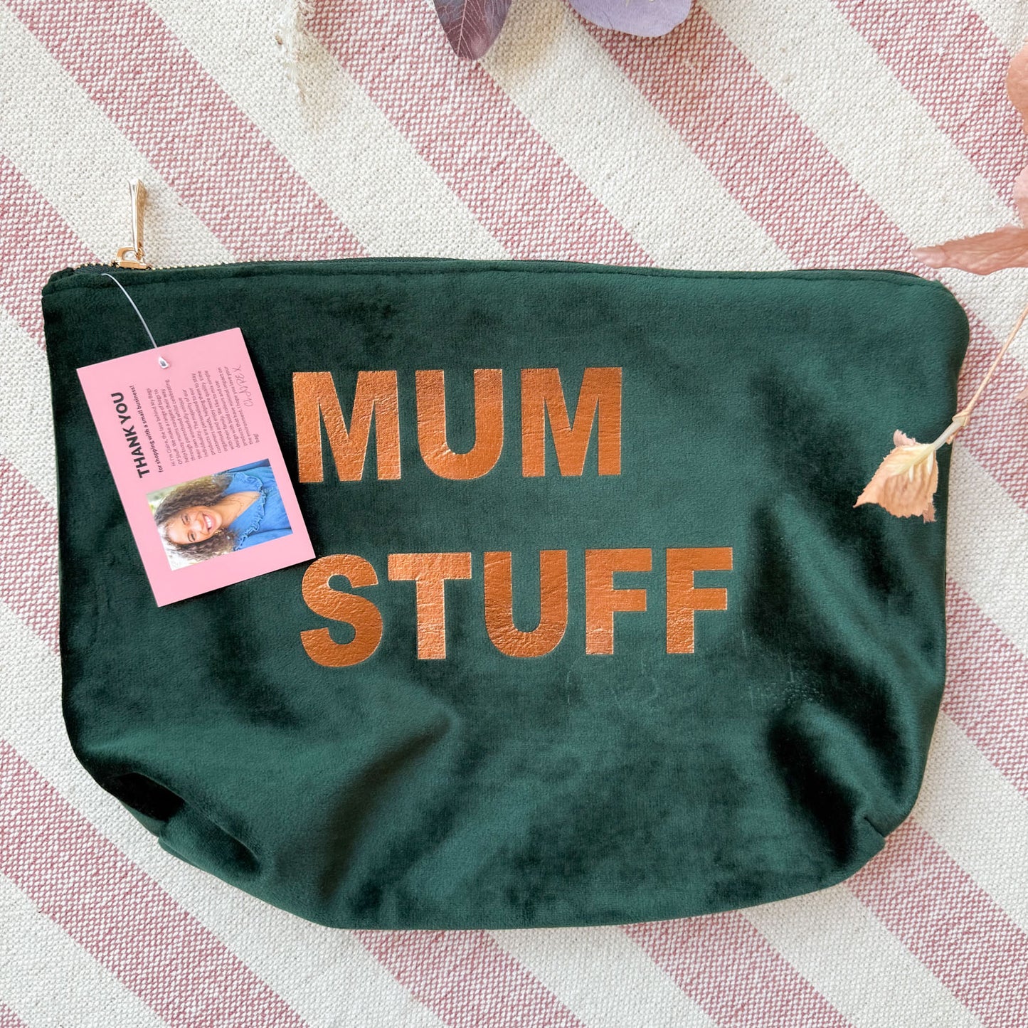 VELVET POUCH SECOND/ SAMPLE