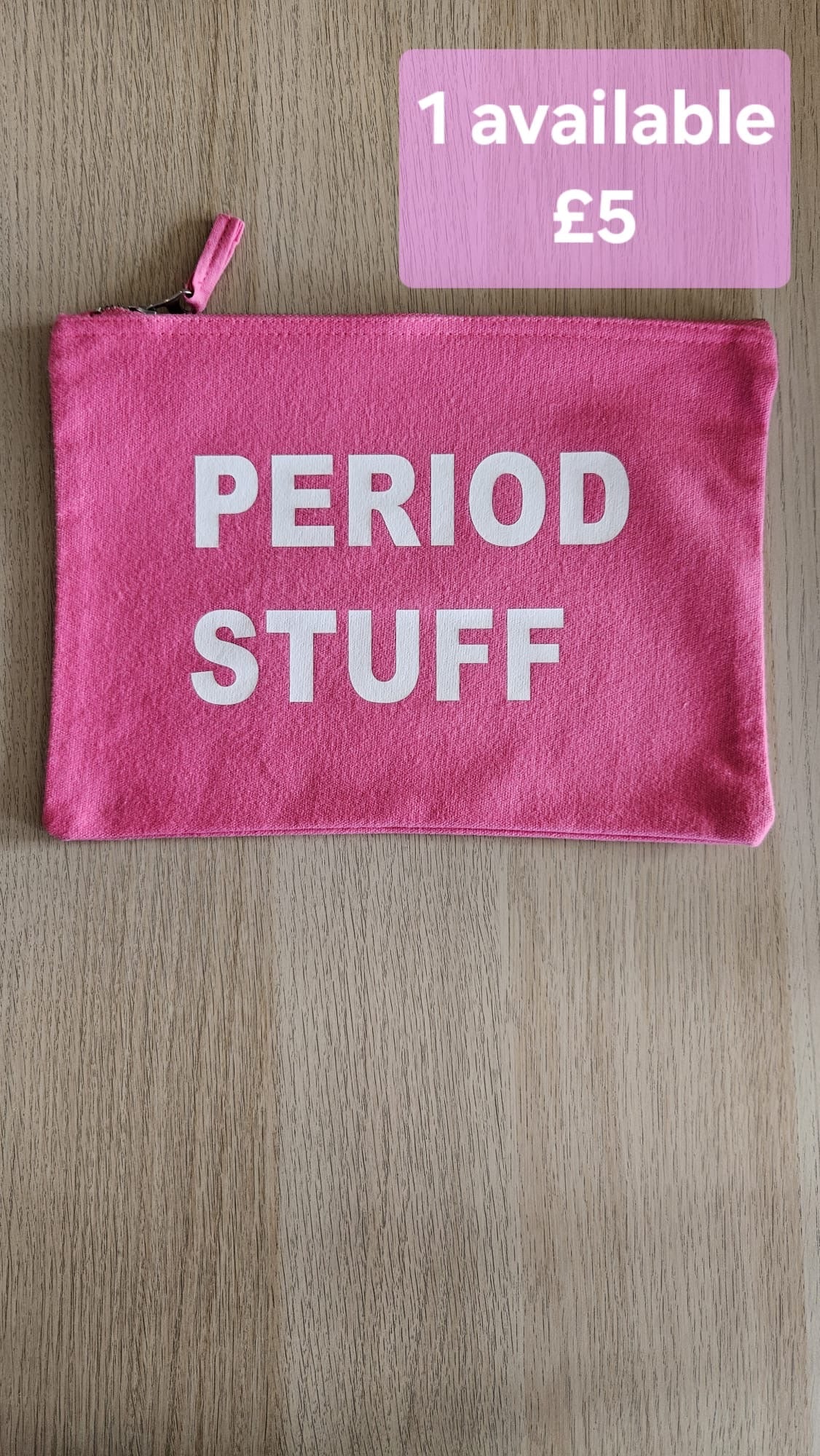 PERIOD STUFF POUCH SECOND/ SAMPLE