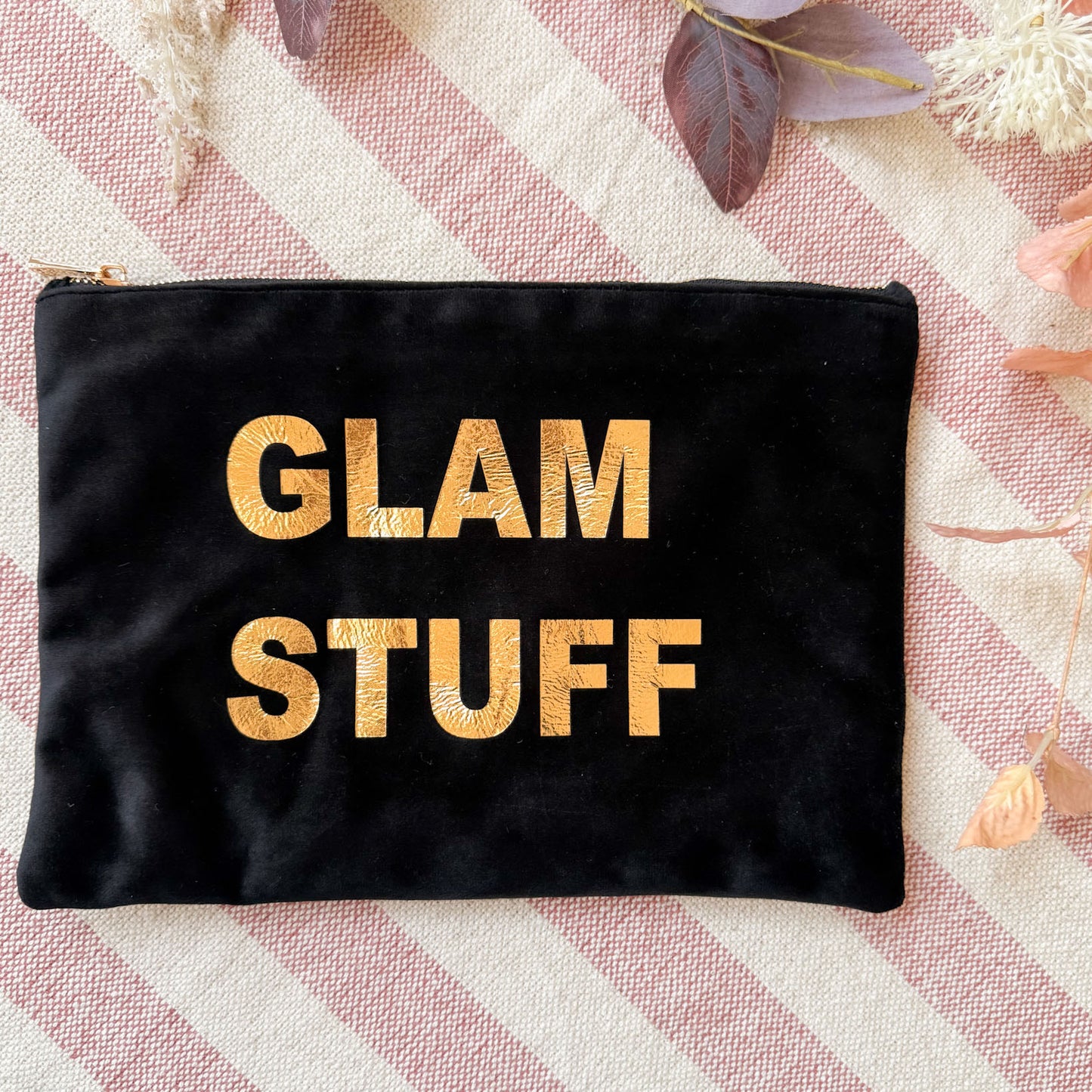 VELVET POUCH SECOND/ SAMPLE