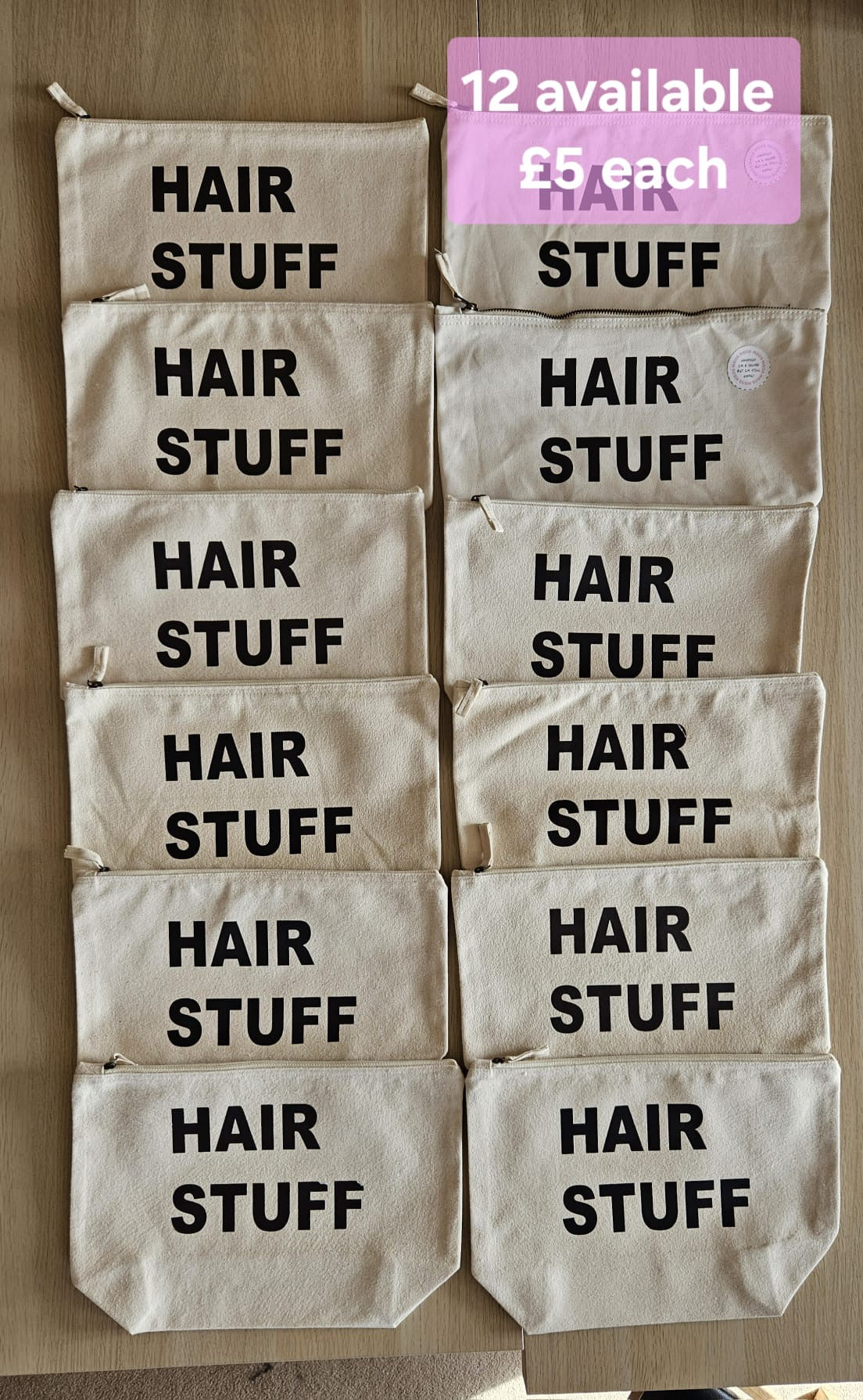 HAIR STUFF POUCH SECOND/ SAMPLE