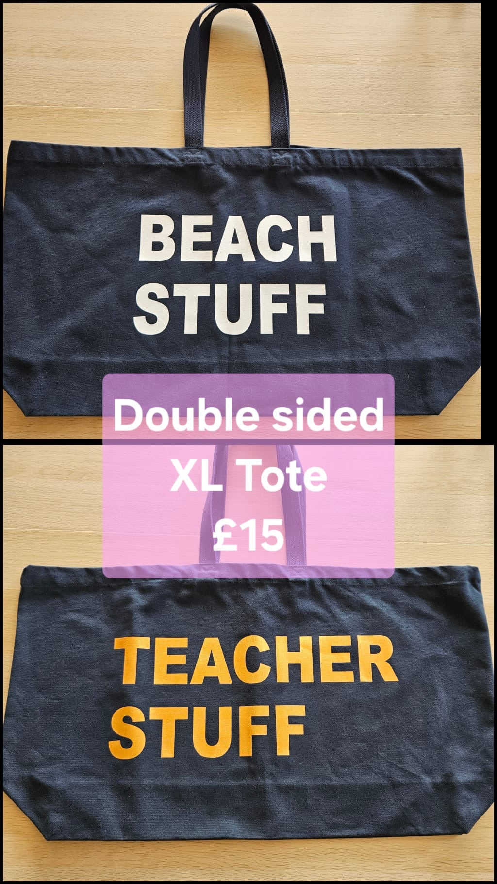 TOTE SECOND/ SAMPLE