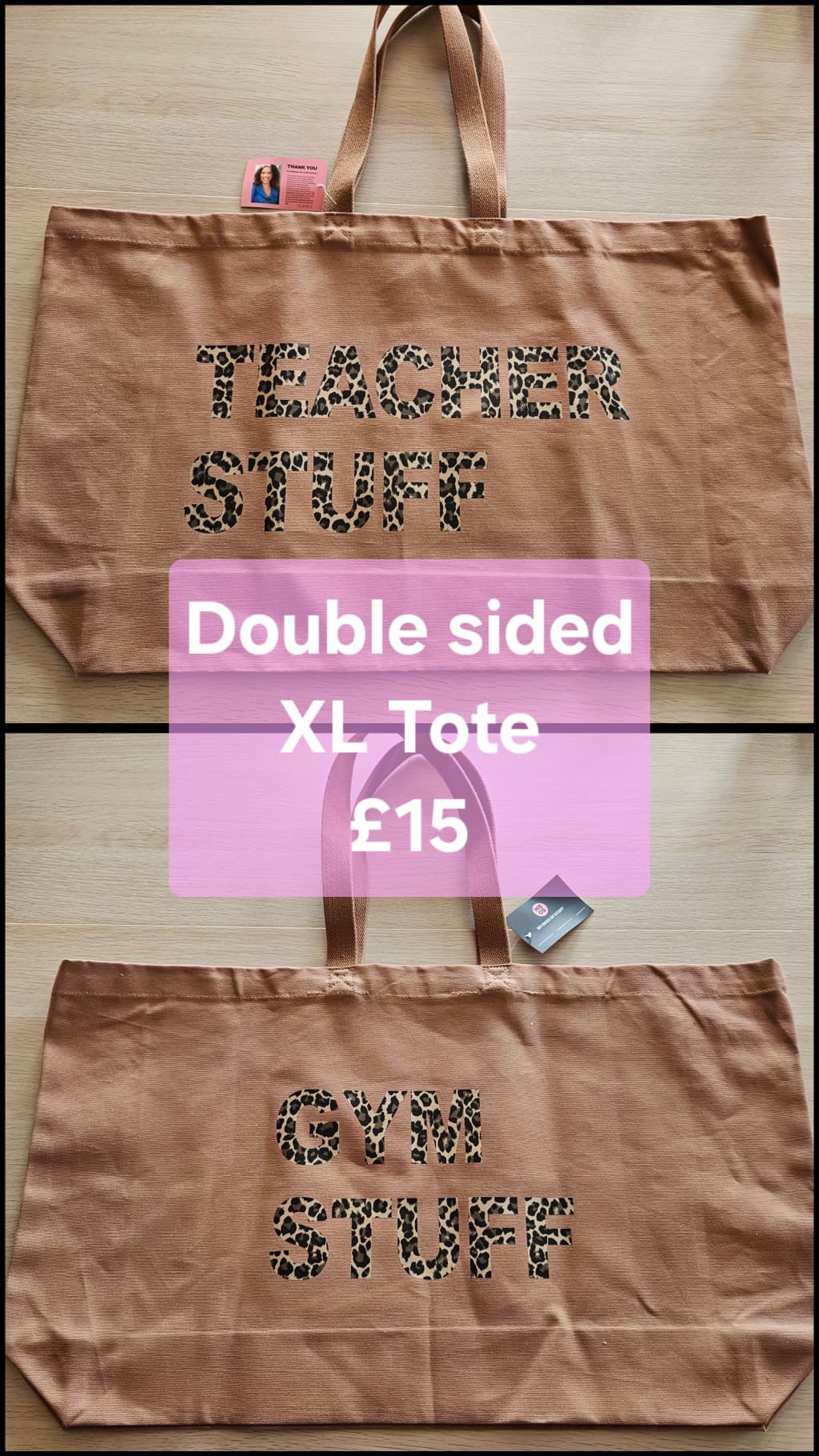 TOTE SECOND/ SAMPLE