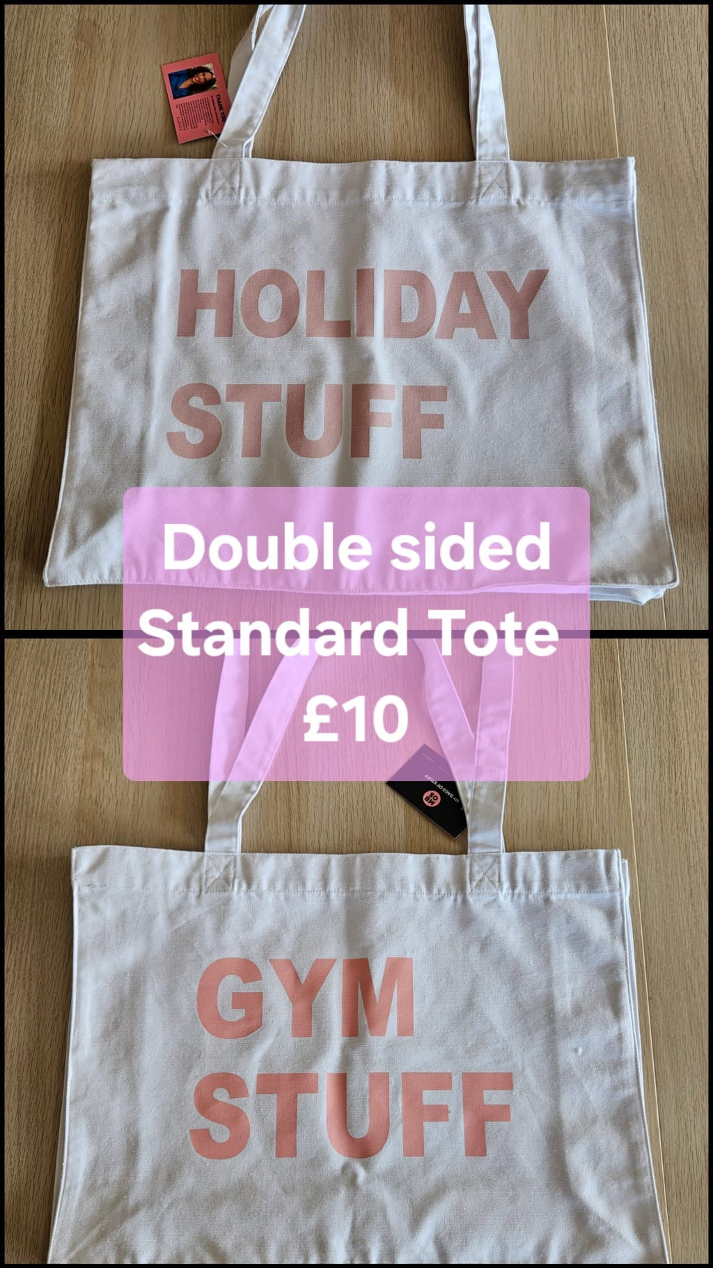 TOTE SECOND/ SAMPLE