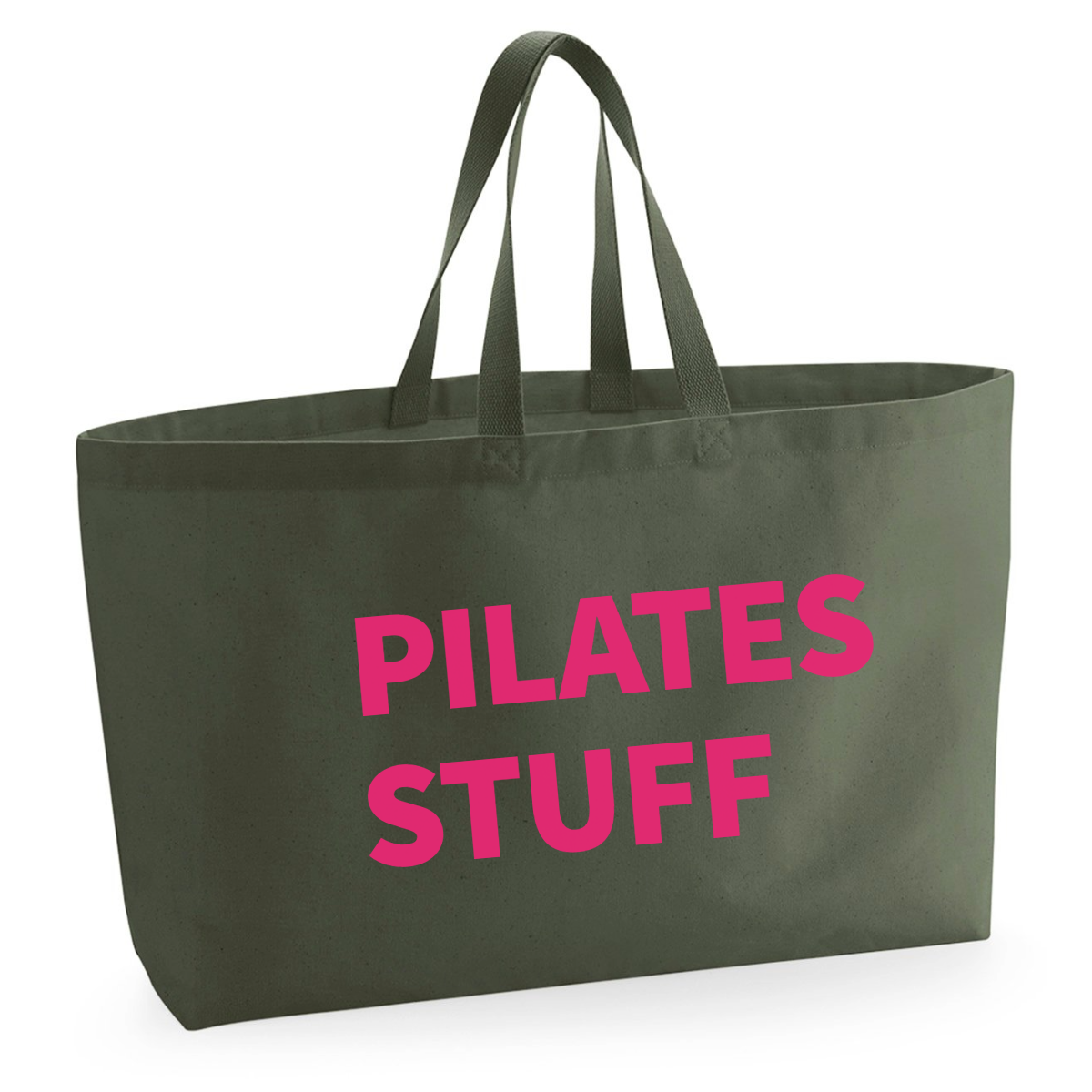 PILATES STUFF EXTRA LARGE TOTE BAG