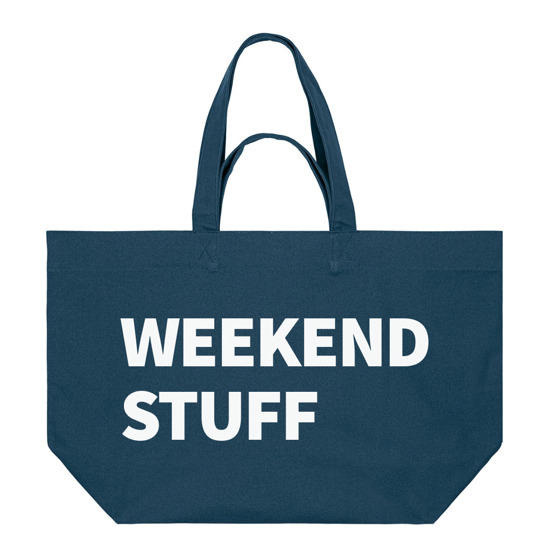 WEEKEND STUFF PREMIUM TOTE BAG