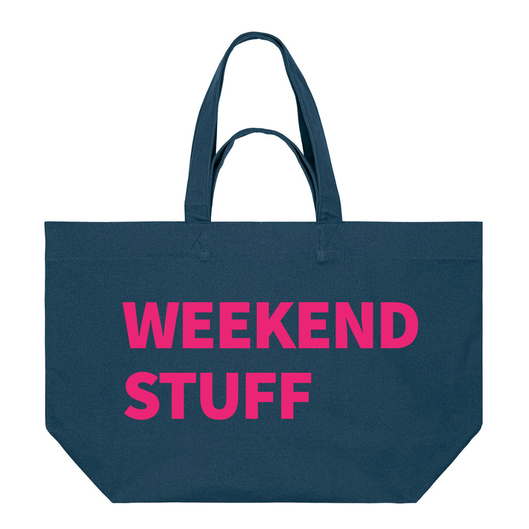 WEEKEND STUFF PREMIUM TOTE BAG