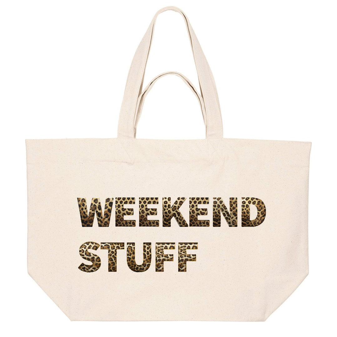 WEEKEND STUFF PREMIUM TOTE BAG