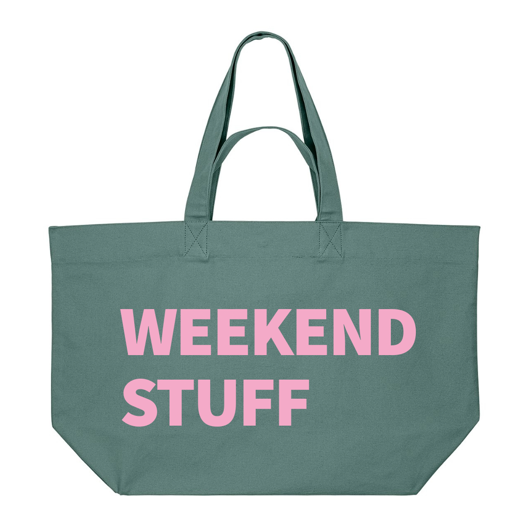 WEEKEND STUFF PREMIUM TOTE BAG