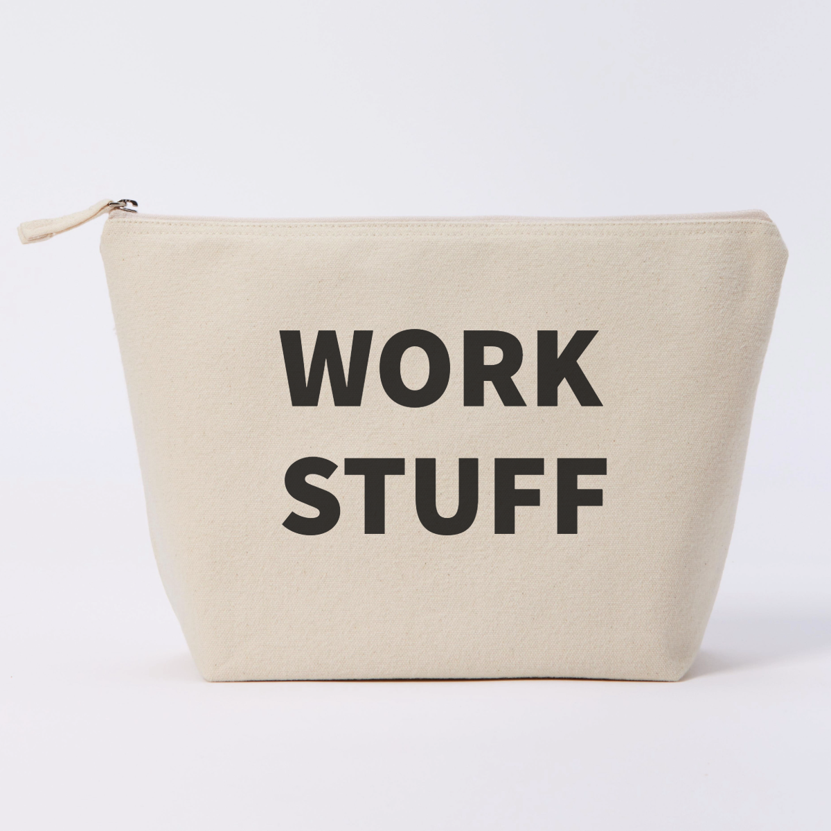WORK STUFF CANVAS POUCH