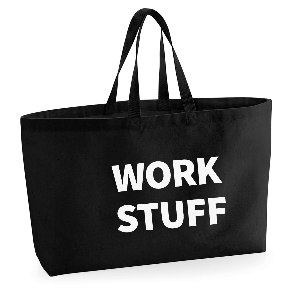 WORK STUFF EXTRA LARGE TOTE BAG
