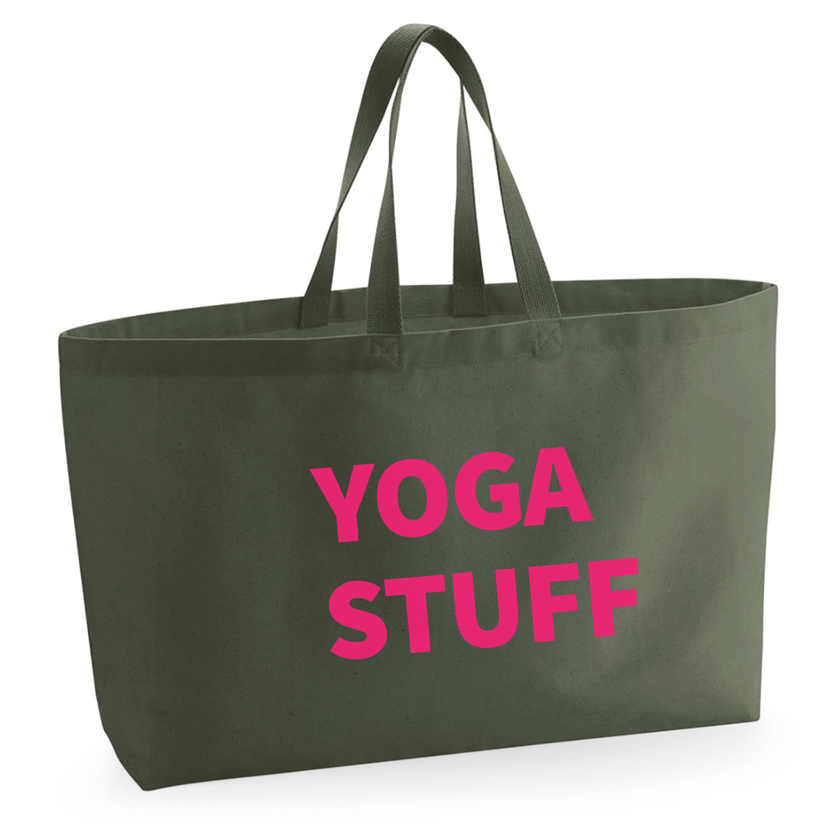 YOGA STUFF EXTRA LARGE TOTE BAG