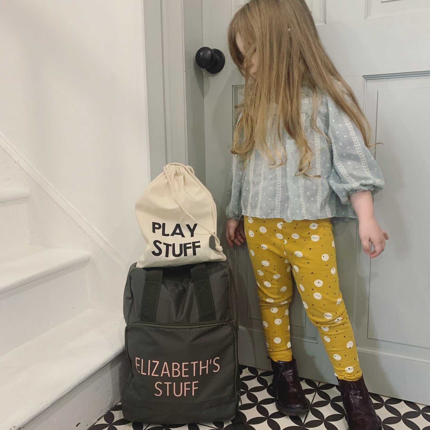 PERSONALISED SMALL DRAWSTRING BAG