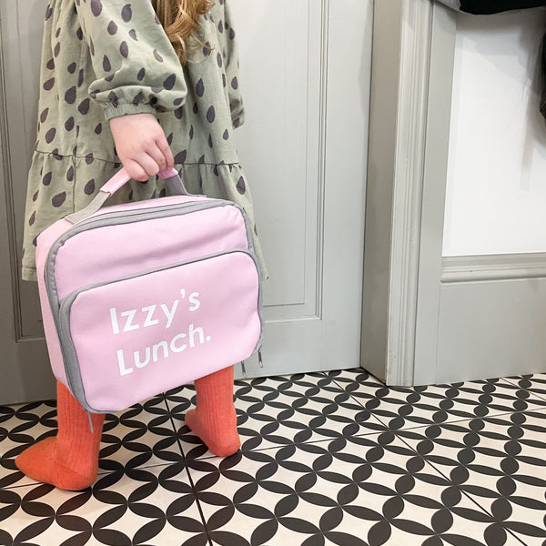 PERSONALISED PINK LUNCHBOX