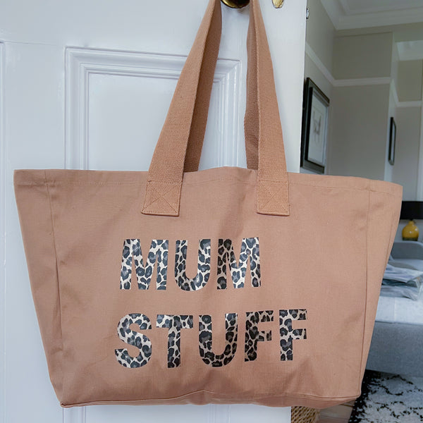 LIMITED EDITION PERSONALISED CARAMEL TOTE BAG